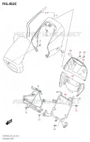 COUVERCLE DE PHARE (VZR1800BZ:L8:E03) pour Suzuki BOULEVARD 1800 2018