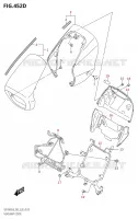 COUVERCLE DE PHARE (VZR1800BZ:L8:E28) pour Suzuki BOULEVARD 1800 2018