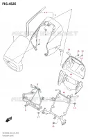 COUVERCLE DE PHARE (VZR1800BZ:L8:E28) pour Suzuki BOULEVARD 1800 2018