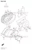 COUVERCLES DE CARTERS (VZR1800BZ:L8:E28) pour Suzuki BOULEVARD 1800 2018
