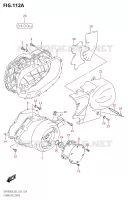 COUVERCLES DE CARTERS (VZR1800:L8:E28) pour Suzuki BOULEVARD 1800 2018