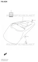 COUVRE RESERVOIR (VZR1800:L8:E28) pour Suzuki BOULEVARD 1800 2018