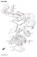 CULASSE (FRONT) (VZR1800BZ:L8:E28) pour Suzuki BOULEVARD 1800 2018