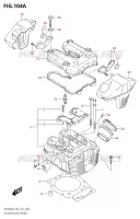 CULASSE (FRONT) (VZR1800:L8:E28) pour Suzuki BOULEVARD 1800 2018