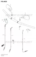 GUIDON (VZR1800BZ:L8:E33) pour Suzuki BOULEVARD 1800 2018