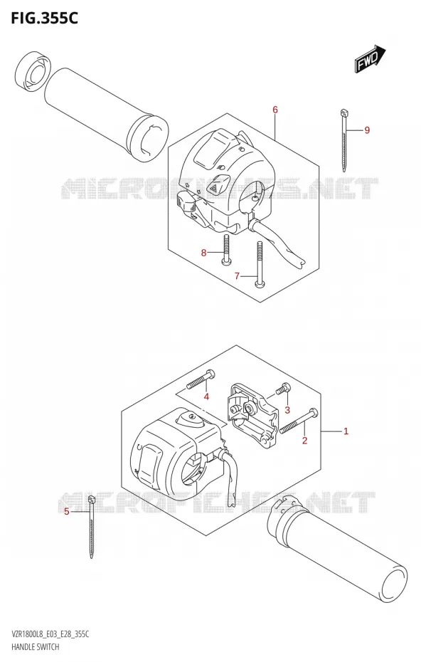 COMMODOS (VZR1800BZ:L8:E28) Suzuki MOTO 1800 BOULEVARD 2018  VZR1800 2018 L8 (E28)
