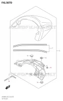 CAPOT DE SELLE (VZR1800BZ:L9:E28) pour Suzuki BOULEVARD 1800 2019