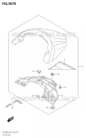CAPOT DE SELLE (VZR1800BZ:L9:E28) pour Suzuki BOULEVARD 1800 2019
