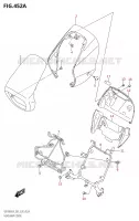 COUVERCLE DE PHARE (VZR1800:L9:E28) pour Suzuki BOULEVARD 1800 2019