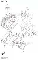 COUVERCLES DE CARTERS (VZR1800:L9:E28) pour Suzuki BOULEVARD 1800 2019