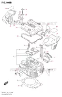 CULASSE (FRONT) (VZR1800BZ:L9:E03) pour Suzuki BOULEVARD 1800 2019