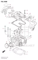 CULASSE (REAR) (VZR1800BZ:L9:E03) pour Suzuki BOULEVARD 1800 2019