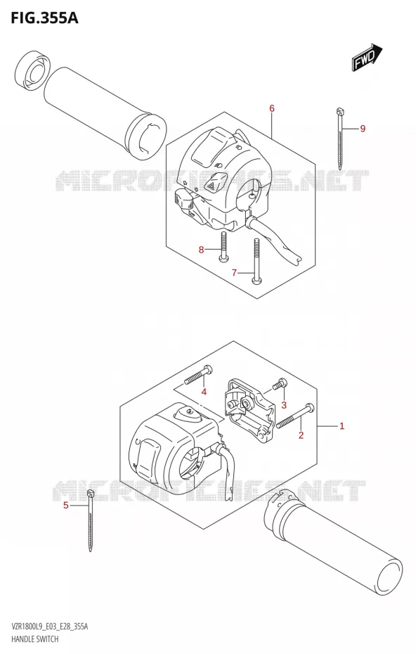 COMMODOS (VZR1800:L9:E28) Suzuki MOTO 1800 BOULEVARD 2019  VZR1800 2019 L9 (E28)