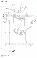 BATTERIE pour Suzuki BOULEVARD 1800 2021