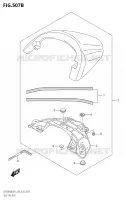 CAPOT DE SELLE (SEE NOTE 1) pour Suzuki BOULEVARD 1800 2021