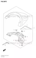CAPOT DE SELLE (SEE NOTE 1) pour Suzuki BOULEVARD 1800 2021
