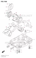 CARTER INFERIEUR   POMPE A HUILE pour Suzuki BOULEVARD 1800 2021