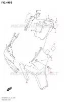 COUVERCLES DE CADRE AVANT pour Suzuki BOULEVARD 1800 2021