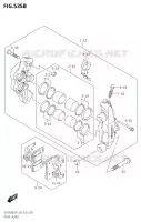 ETRIER DE FREIN AVANT pour Suzuki BOULEVARD 1800 2021