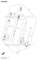 FOURCHE pour Suzuki BOULEVARD 1800 2021