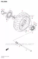 ROUE ARRIERE pour Suzuki BOULEVARD 1800 2021
