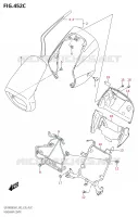 SUPPORT   CARENAGES DE PHARE (SEE NOTE 1) pour Suzuki BOULEVARD 1800 2021