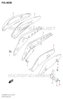 SUPPORT ARRIERE pour Suzuki BOULEVARD 1800 2021