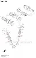 ARBRE A CAMES   SOUPAPES pour Suzuki BOULEVARD 1800 2022