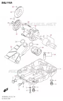 CARTER INFERIEUR   POMPE A HUILE pour Suzuki BOULEVARD 1800 2022