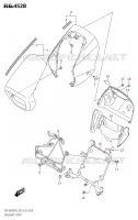 COUVERCLE DE PHARE pour Suzuki BOULEVARD 1800 2022