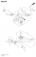 LEVIERS   POIGNEES pour Suzuki BOULEVARD 1800 2022