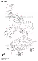 CARTER INFERIEUR   POMPE A HUILE pour Suzuki BOULEVARD 1800 2023