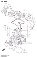 CULASSE (REAR) pour Suzuki BOULEVARD 1800 2023
