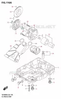 OIL PAN /​ OIL PUMP pour Suzuki BOULEVARD 1800 2025