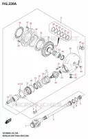 PROPELLER SHAFT /​ FINAL DRIVE GEAR pour Suzuki BOULEVARD 1800 2025