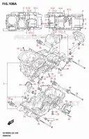 CRANKCASE pour Suzuki BOULEVARD 1800 2025
