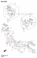 FOOTREST pour Suzuki BOULEVARD 1800 2025