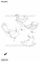 FRAME BODY COVER (VZR1800) pour Suzuki BOULEVARD 1800 2025