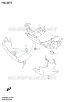 FRAME BODY COVER (VZR1800BZ) pour Suzuki BOULEVARD 1800 2025