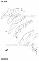 FRAME HANDLE GRIP (VZR1800BZ) pour Suzuki BOULEVARD 1800 2025