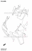 FRAME HEAD COVER (VZR1800) pour Suzuki BOULEVARD 1800 2025