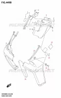 FRAME HEAD COVER (VZR1800BZ) pour Suzuki BOULEVARD 1800 2025