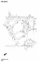 FRAME pour Suzuki BOULEVARD 1800 2025