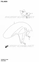 FRONT FENDER (VZR1800) pour Suzuki BOULEVARD 1800 2025
