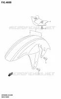 FRONT FENDER (VZR1800BZ) pour Suzuki BOULEVARD 1800 2025