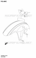 FRONT FENDER (VZR1800BZ) pour Suzuki BOULEVARD 1800 2025