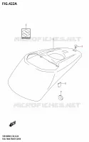 FUEL TANK FRONT COVER (VZR1800) pour Suzuki BOULEVARD 1800 2025