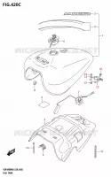 FUEL TANK (VZR1800BZ) pour Suzuki BOULEVARD 1800 2025