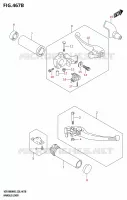 HANDLE LEVER (VZR1800BZ) pour Suzuki BOULEVARD 1800 2025