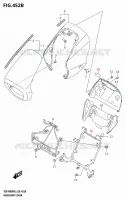 HEADLAMP COVER (VZR1800BZ) pour Suzuki BOULEVARD 1800 2025